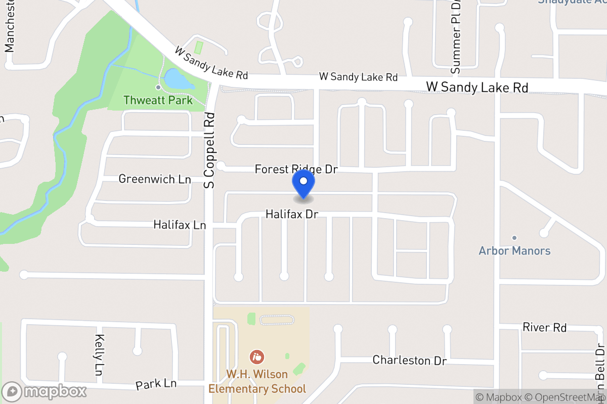 Map of 464 Halifax Dr