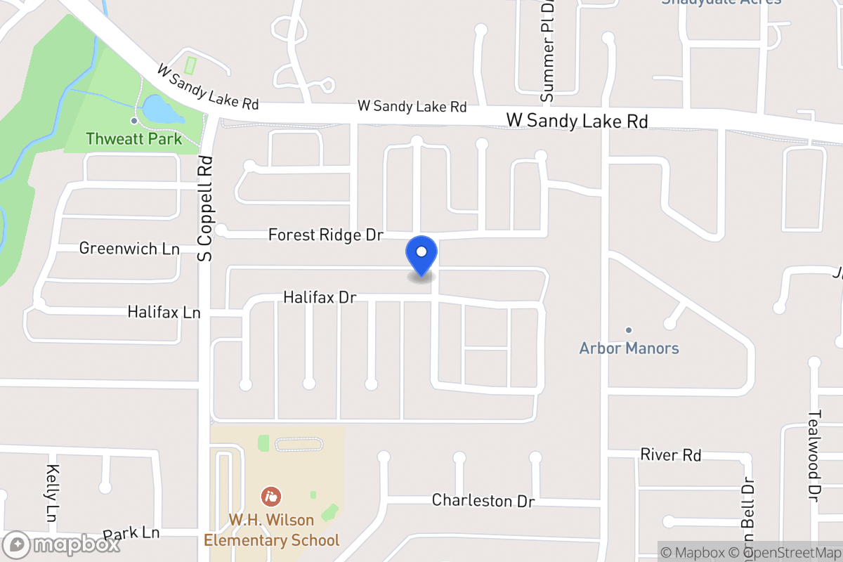 Map of 440 Halifax Dr