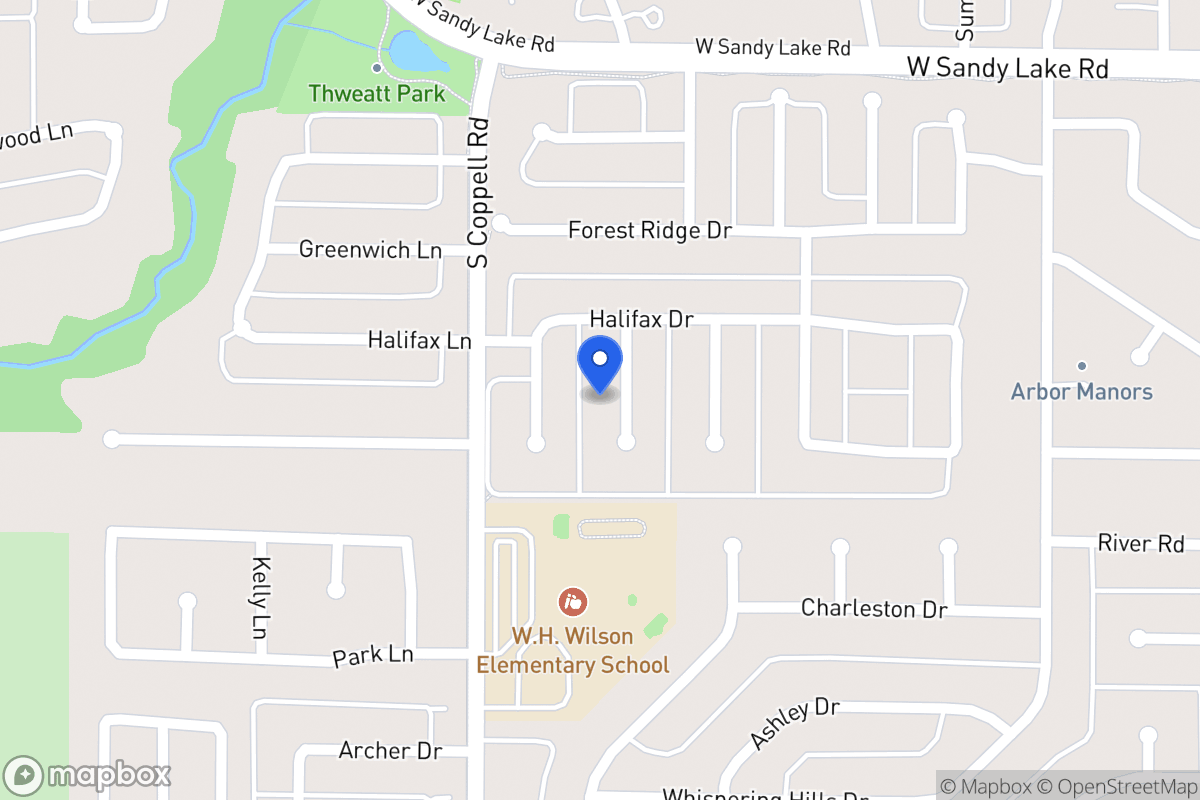 Map of 143 Kingston Cir