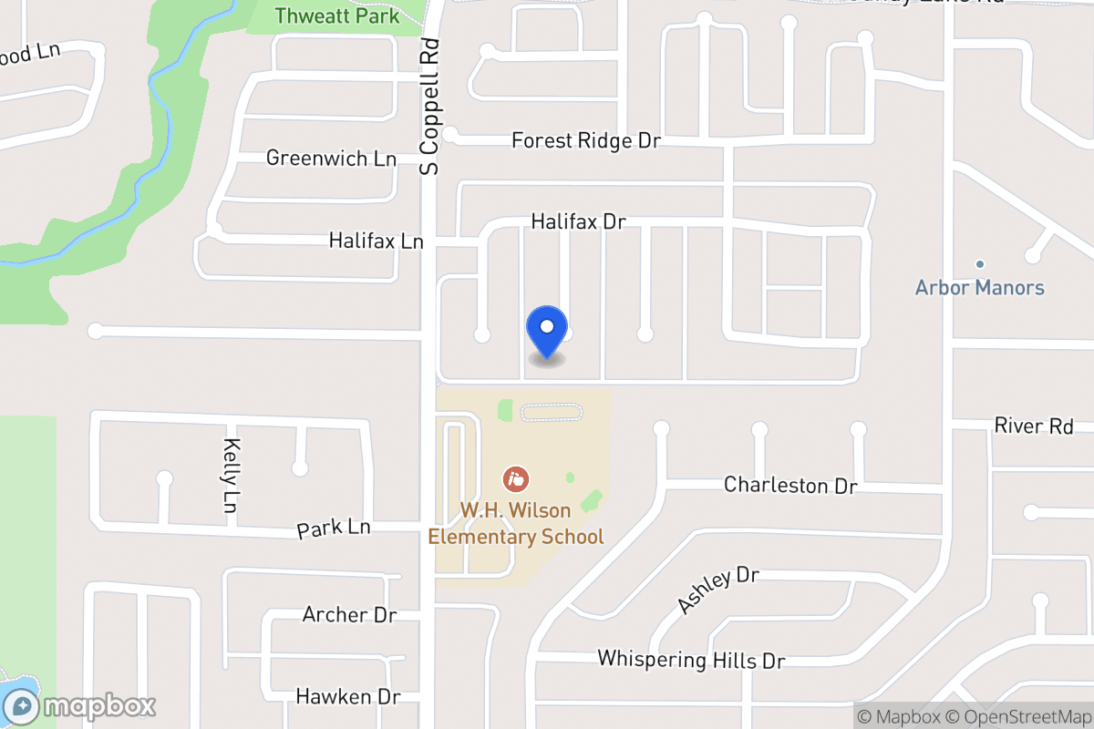 Map of 155 Kingston Cir