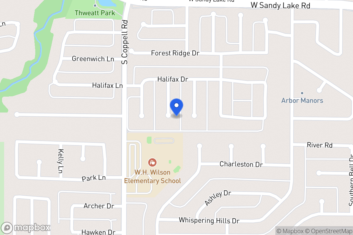 Map of 152 Kingston Cir