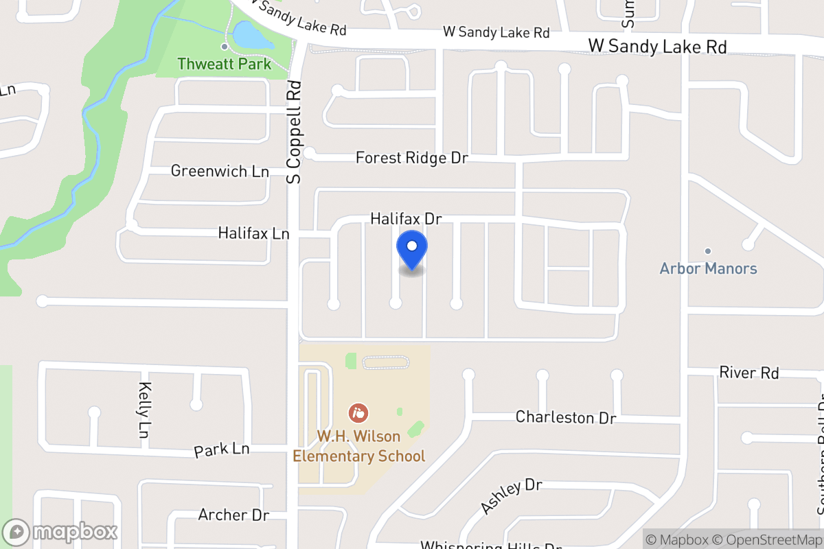 Map of 144 Kingston Cir
