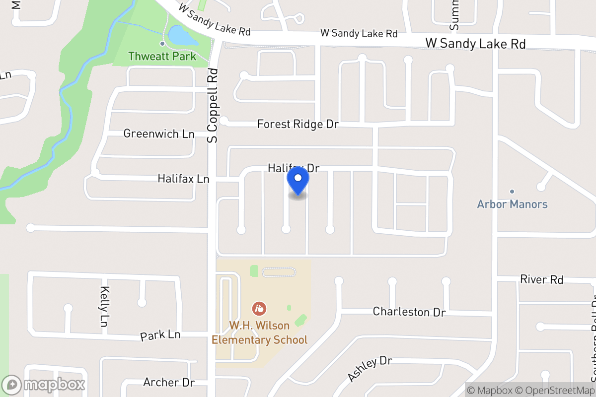 Map of 140 Kingston Cir