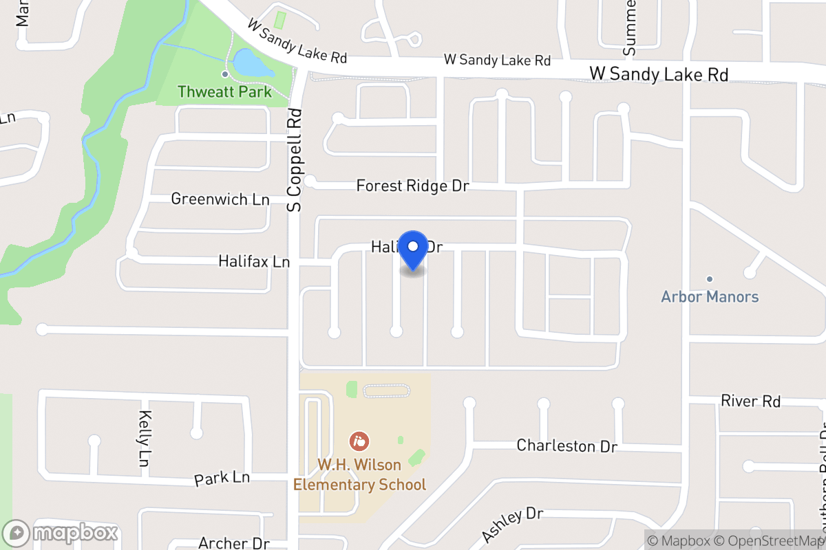 Map of 136 Kingston Cir
