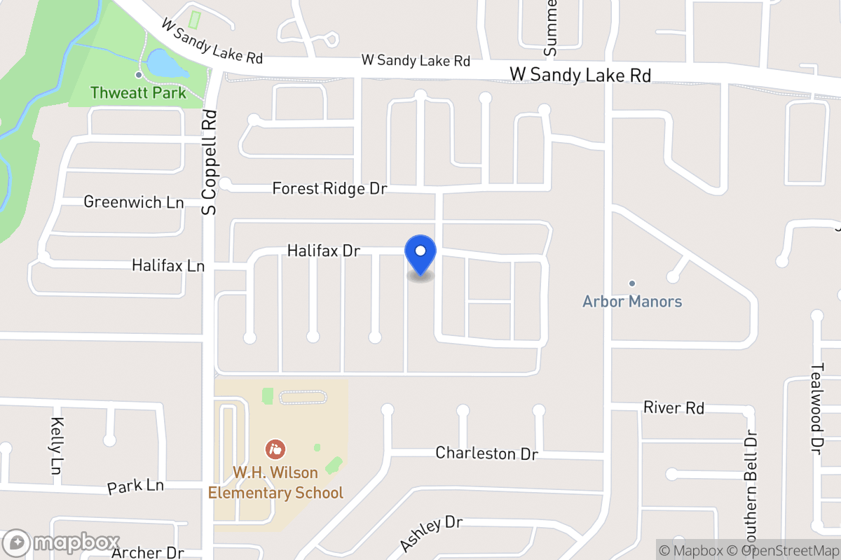 Map of 135 Newport Dr
