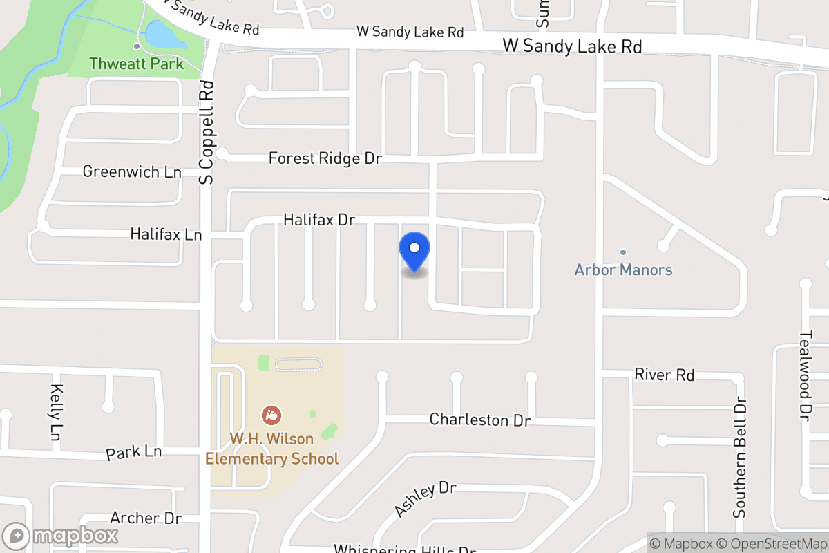 Map of 143 Newport Dr