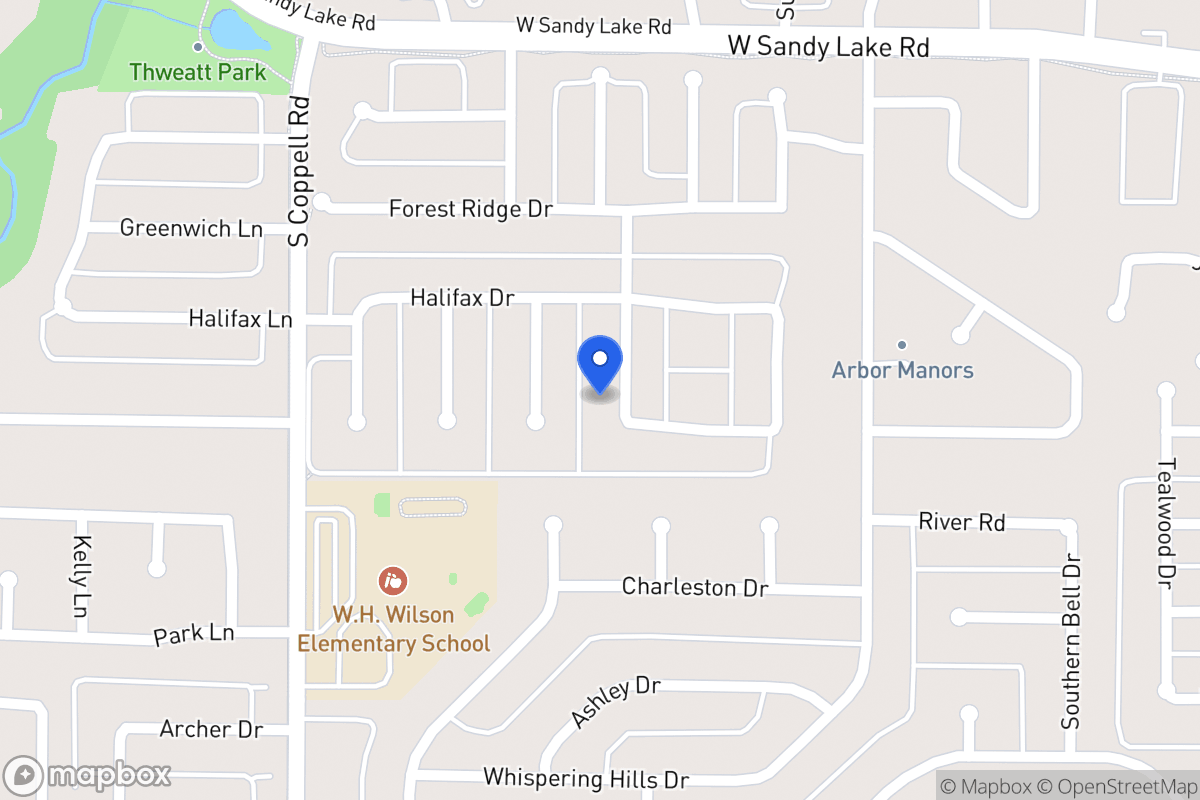 Map of 147 Newport Dr