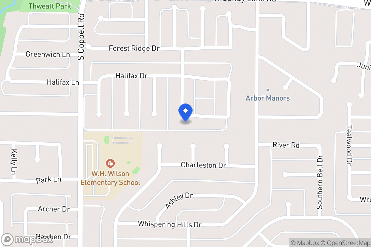 Map of 159 Newport Dr