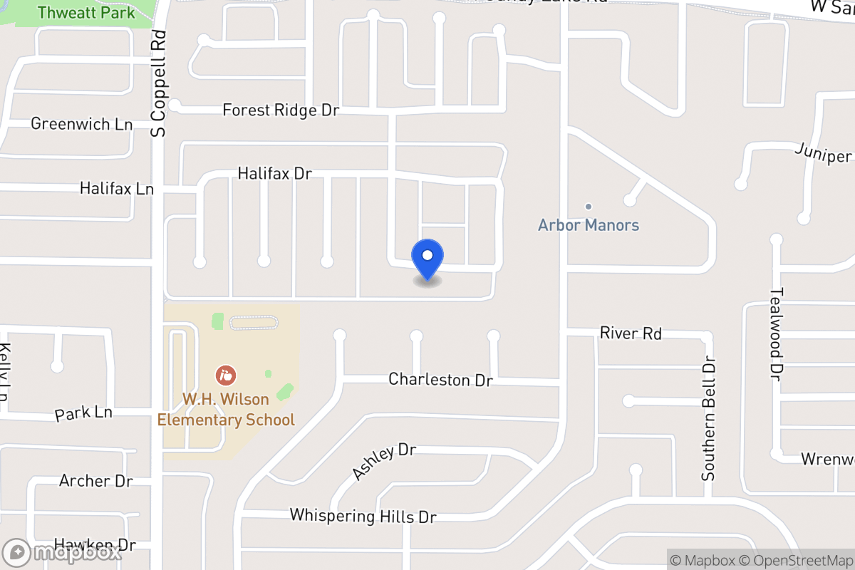 Map of 167 Newport Dr