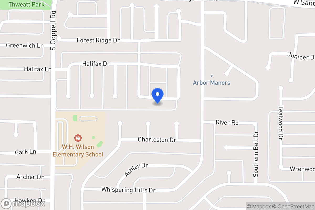 Map of 171 Newport Dr