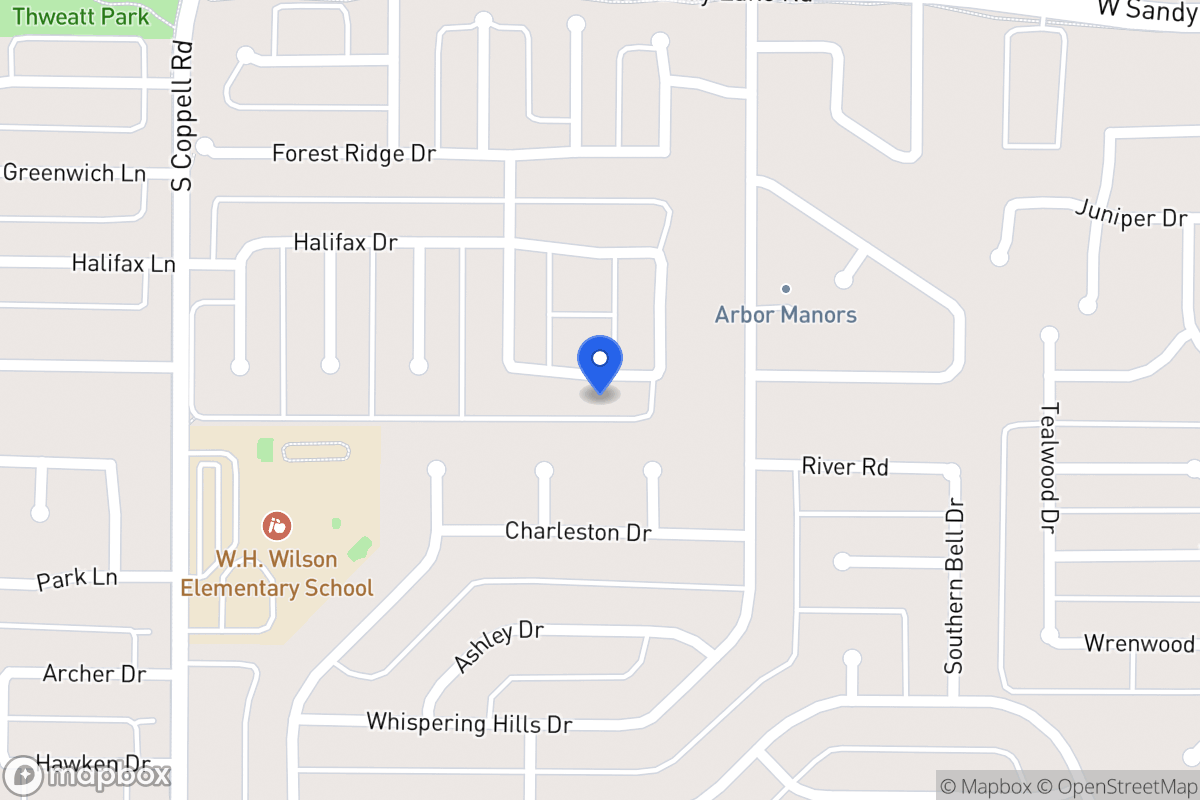 Map of 175 Newport Dr
