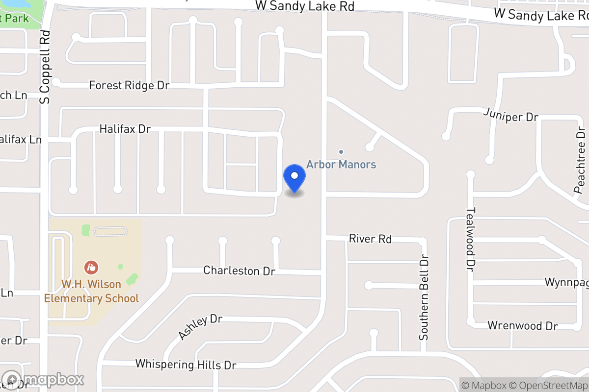 Map of 146 Carrington Dr