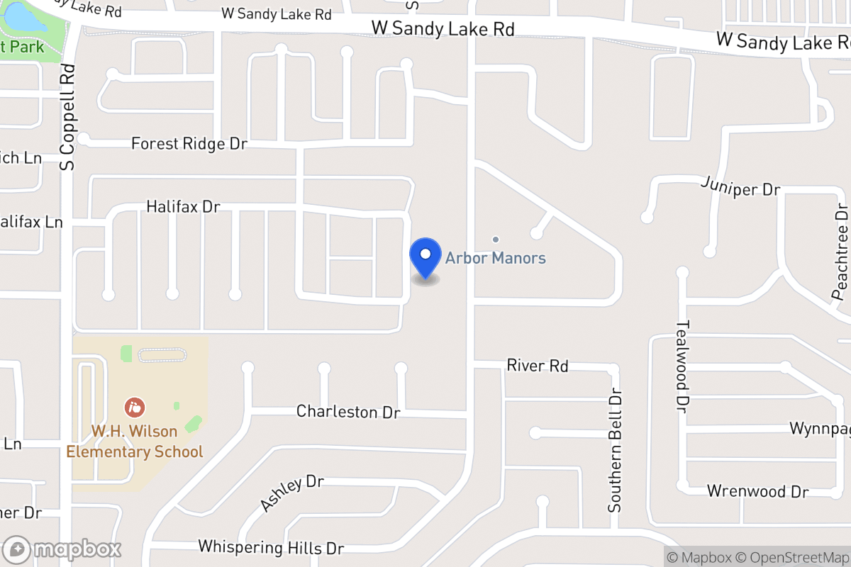 Map of 142 Carrington Dr