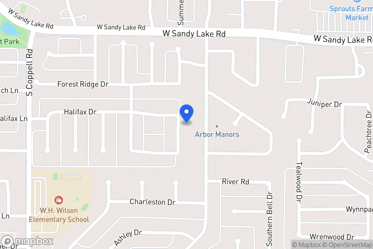 Map of 130 Carrington Dr