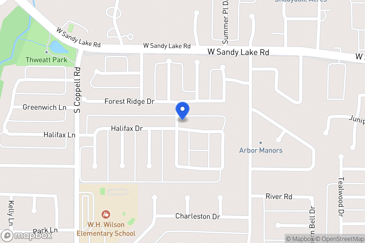 Map of 436 Halifax Dr