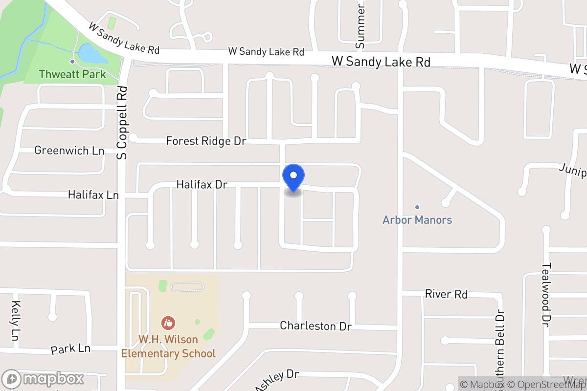 Map of 132 Newport Dr