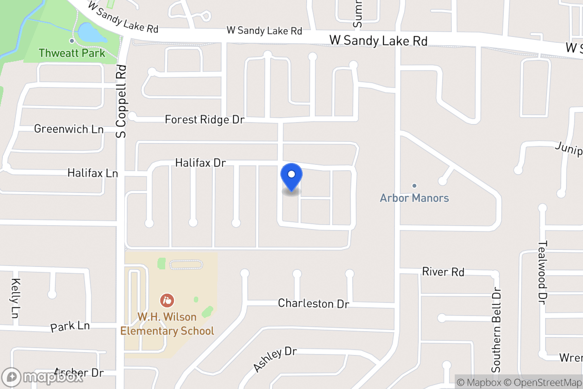 Map of 140 Newport Dr