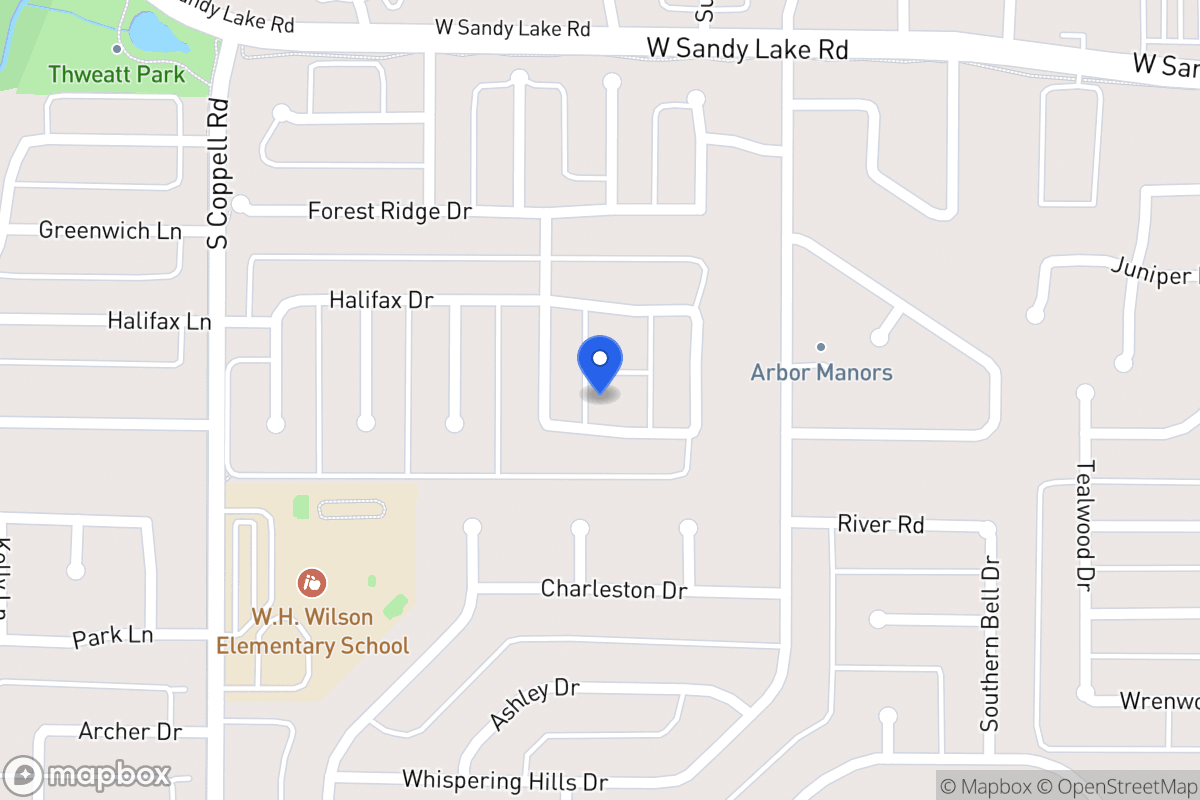 Map of 168 Newport Dr