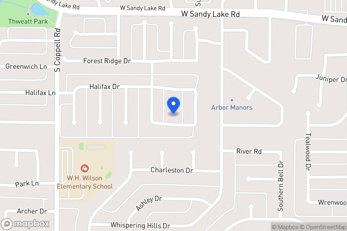 Map of 172 Newport Dr