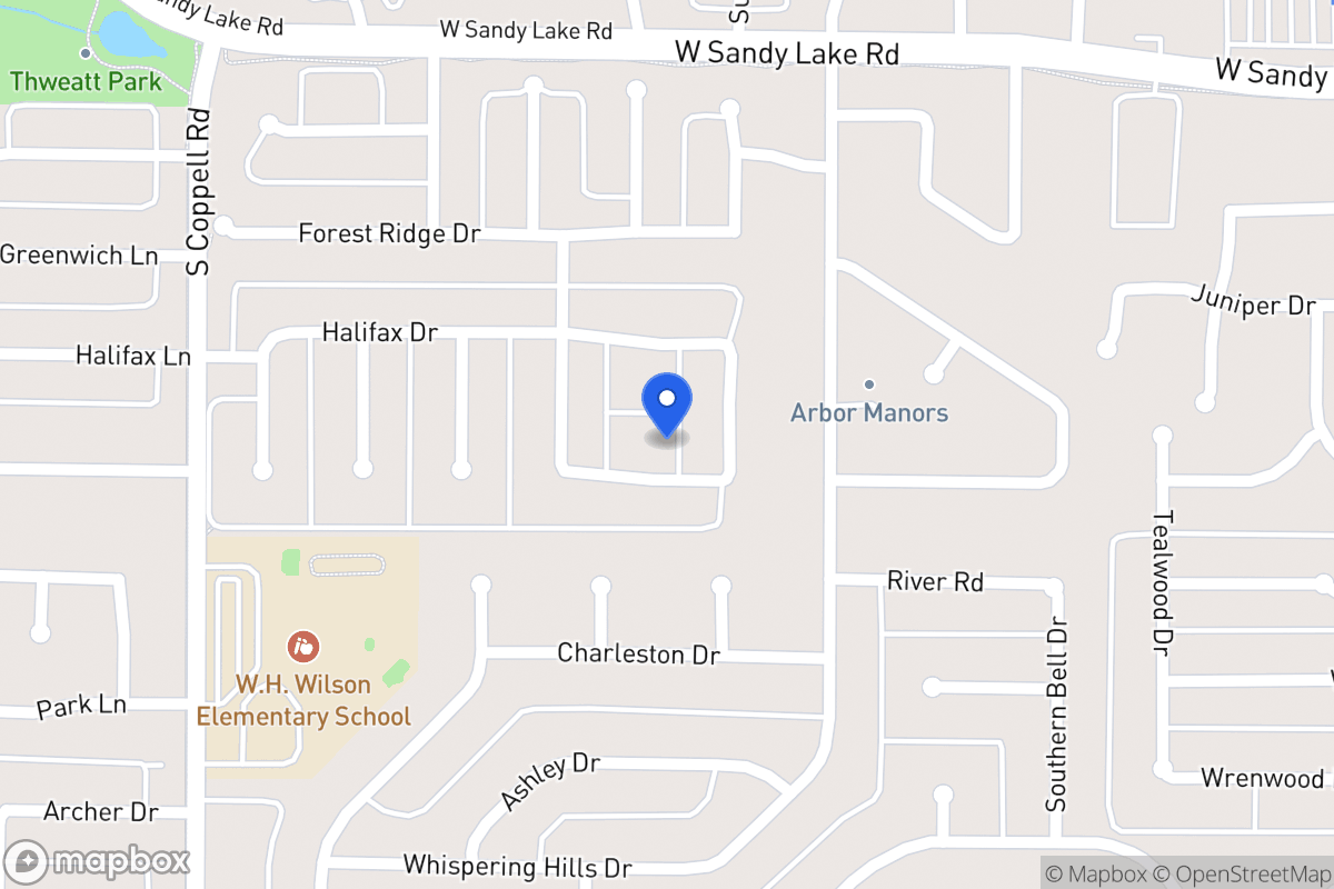 Map of 176 Newport Dr