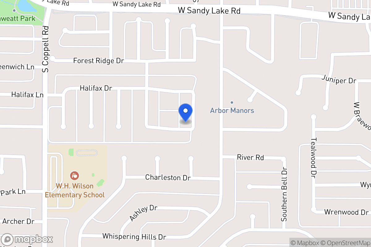 Map of 145 Carrington Dr