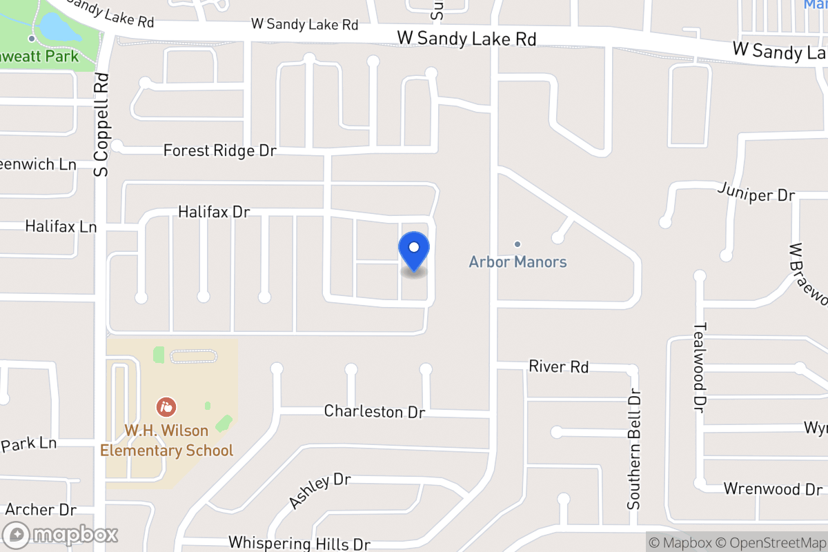 Map of 141 Carrington Dr