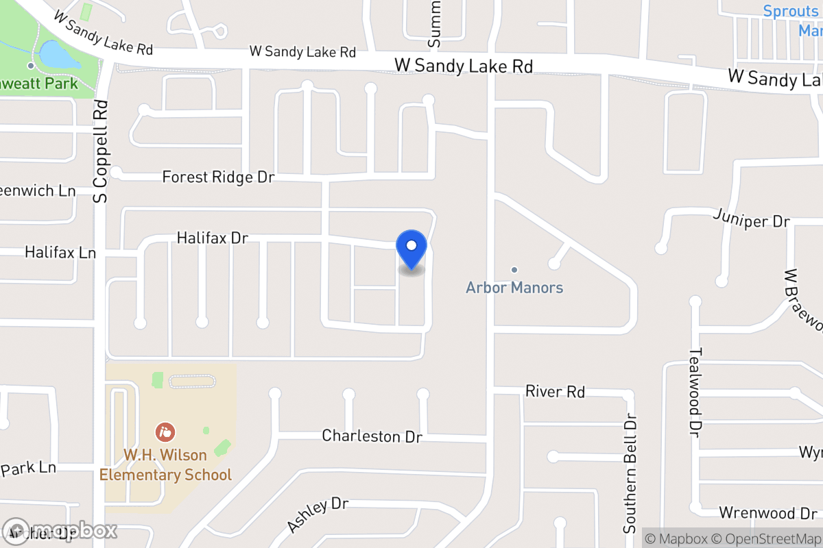 Map of 133 Carrington Dr