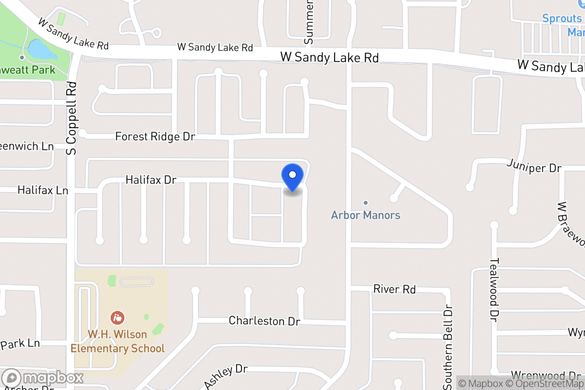 Map of 129 Carrington Dr