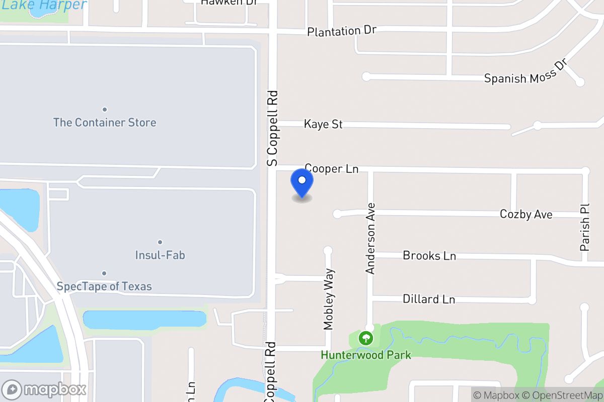 Map of 514 Coppell Rd