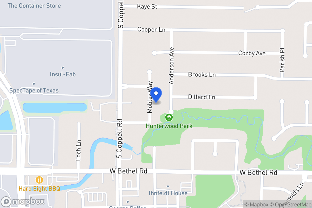 Map of 552 Mobley Way