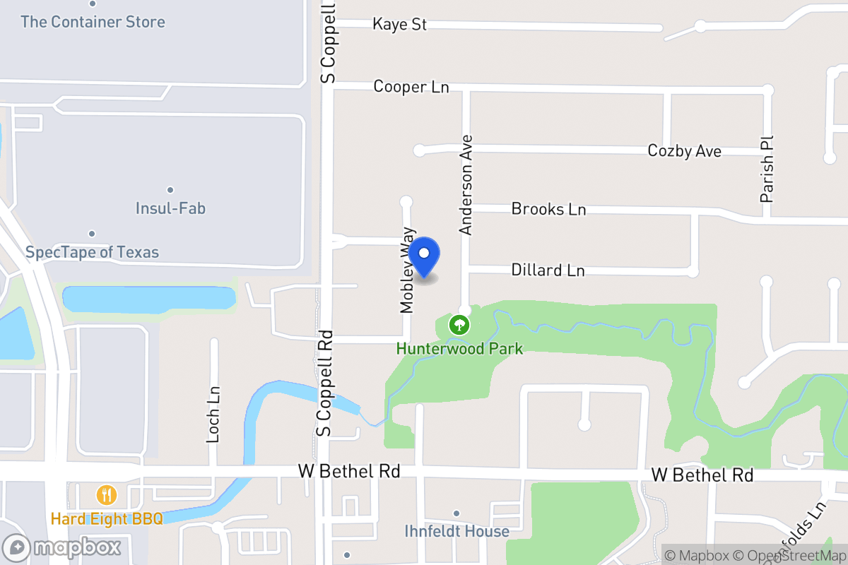 Map of 550 Mobley Way