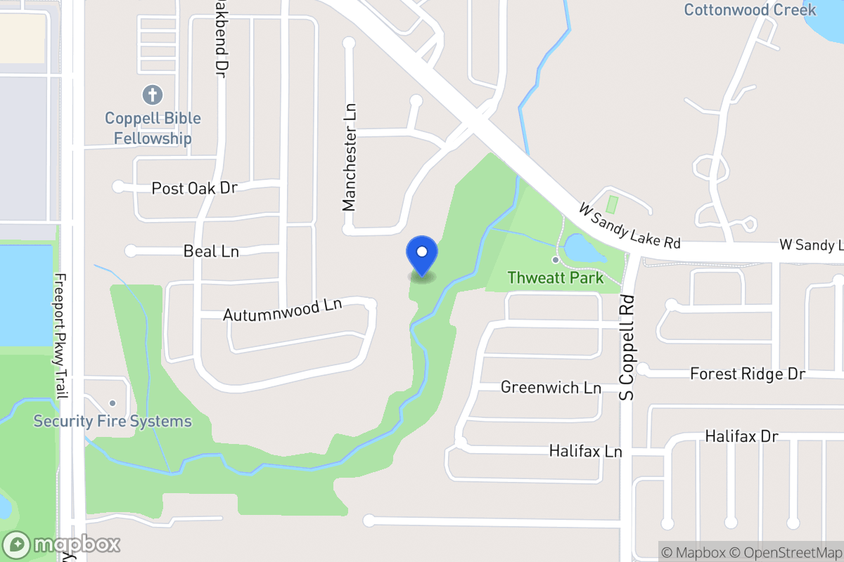Map of 579 Oakbend Dr