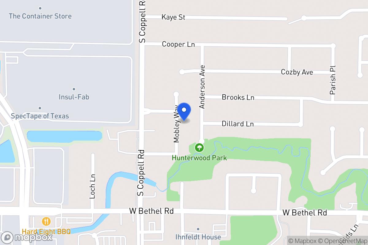 Map of 8 Mobley Way