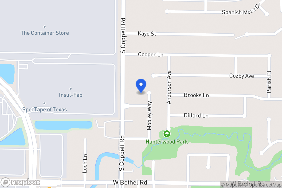 Map of 525 Mobley Way