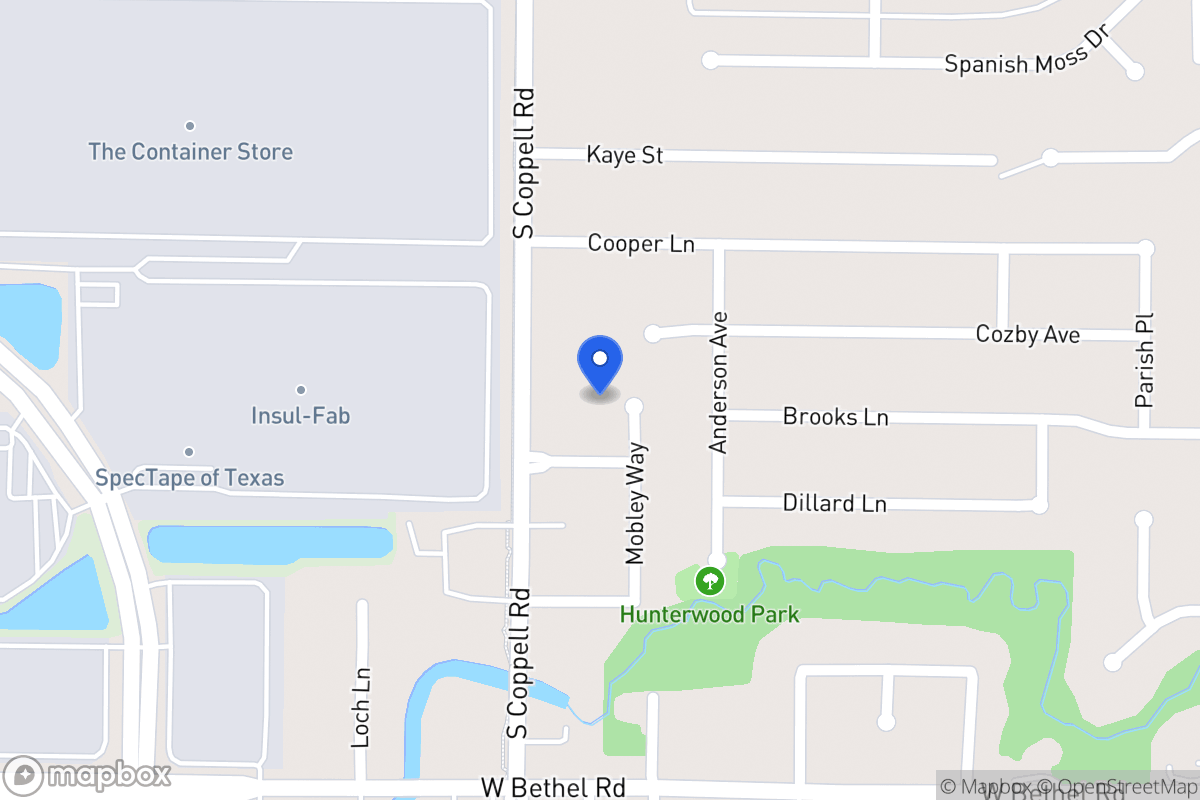 Map of 521 Mobley Way