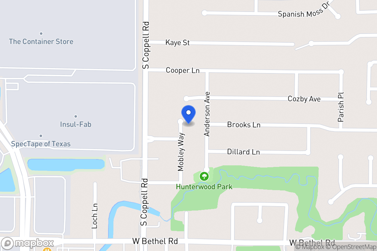 Map of 526 Mobley Way
