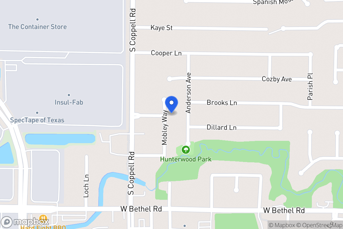 Map of 538 Mobley Way