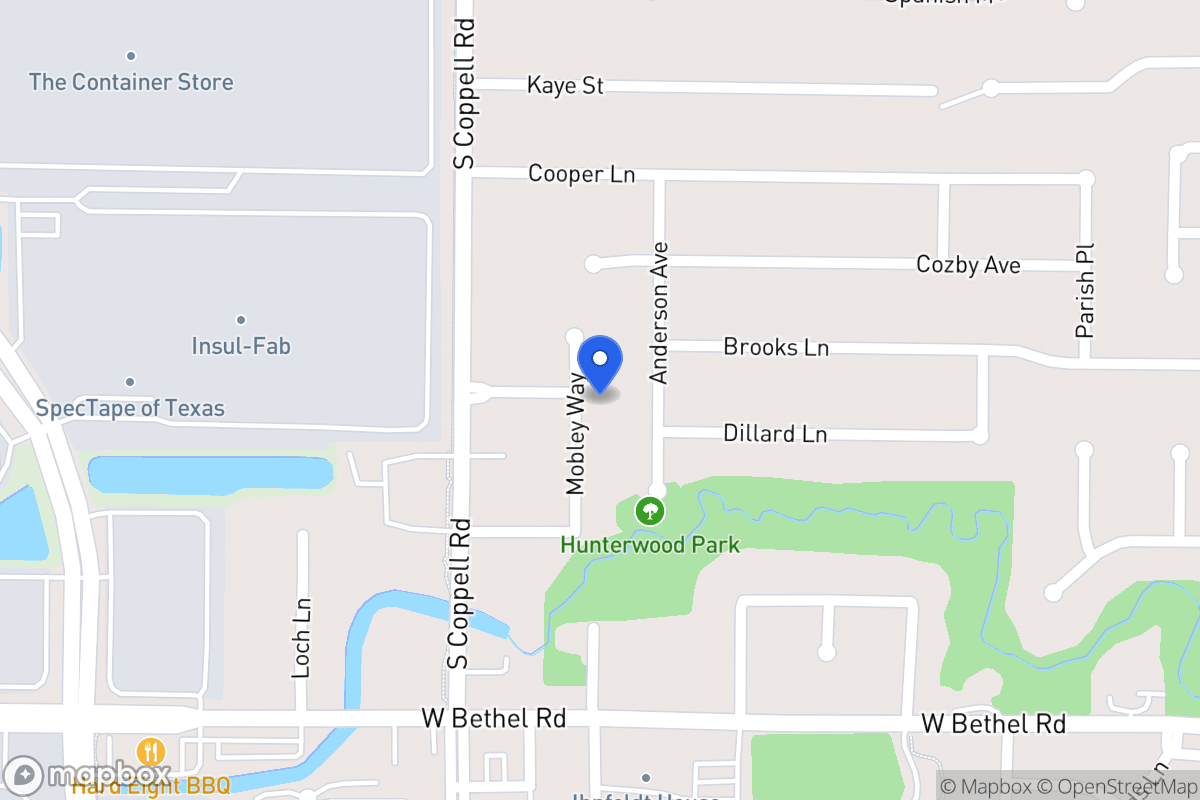 Map of 542 Mobley Way