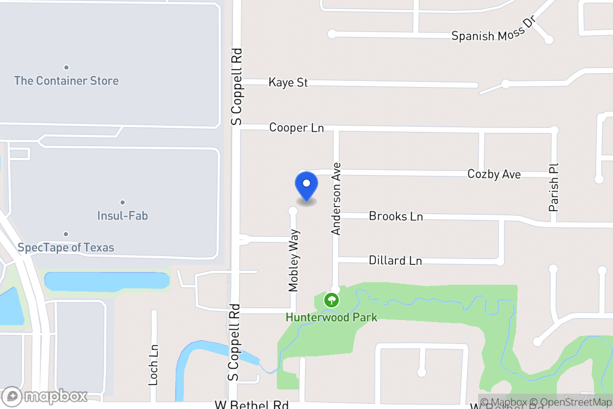 Map of 518 Mobley Way