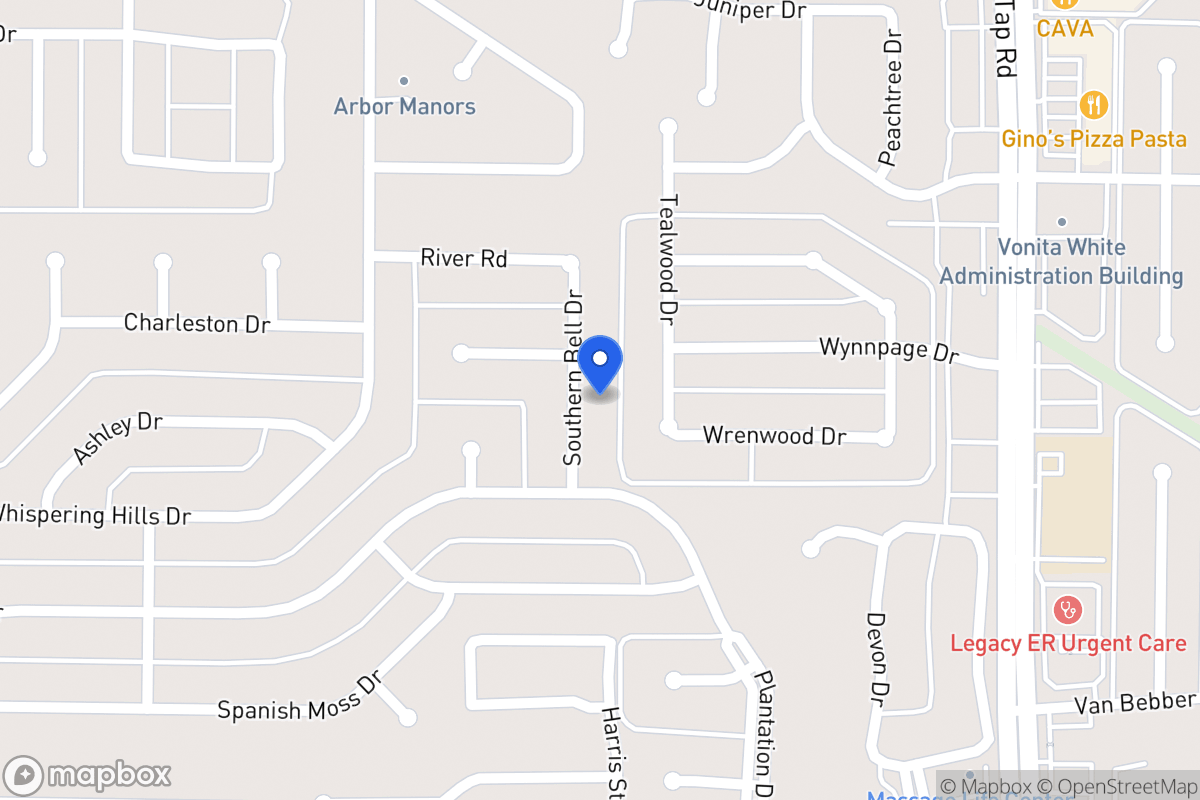 Map of 226 Southern Belle Dr
