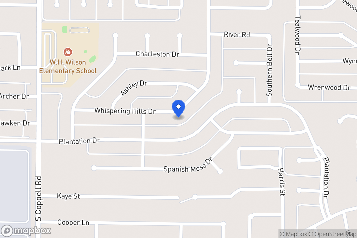 Map of 248 Whispering Hills Dr