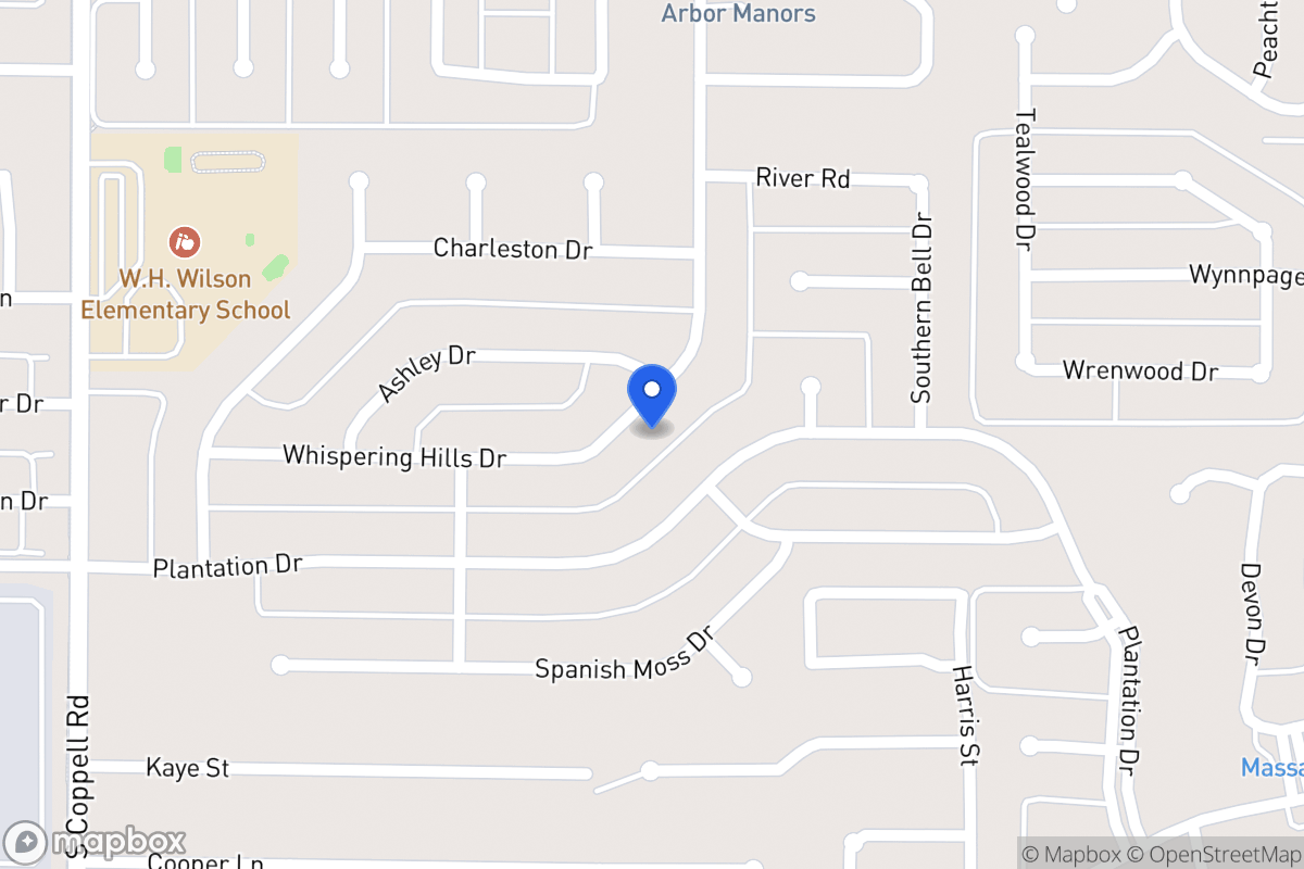 Map of 236 Whispering Hills Dr