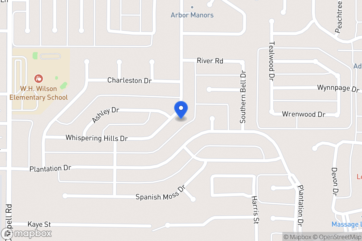 Map of 228 Whispering Hills Dr