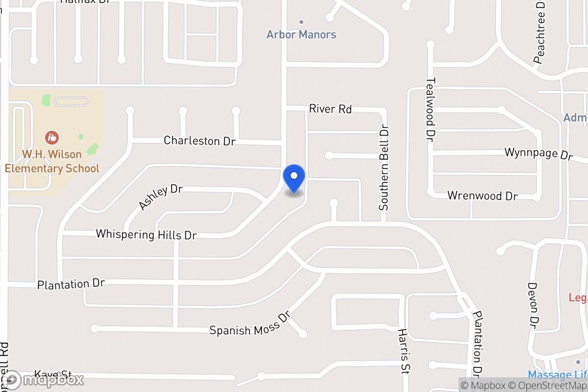 Map of 224 Whispering Hills Dr