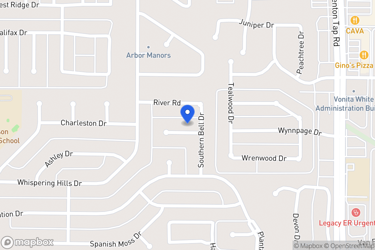 Map of 206 Carolina Ct