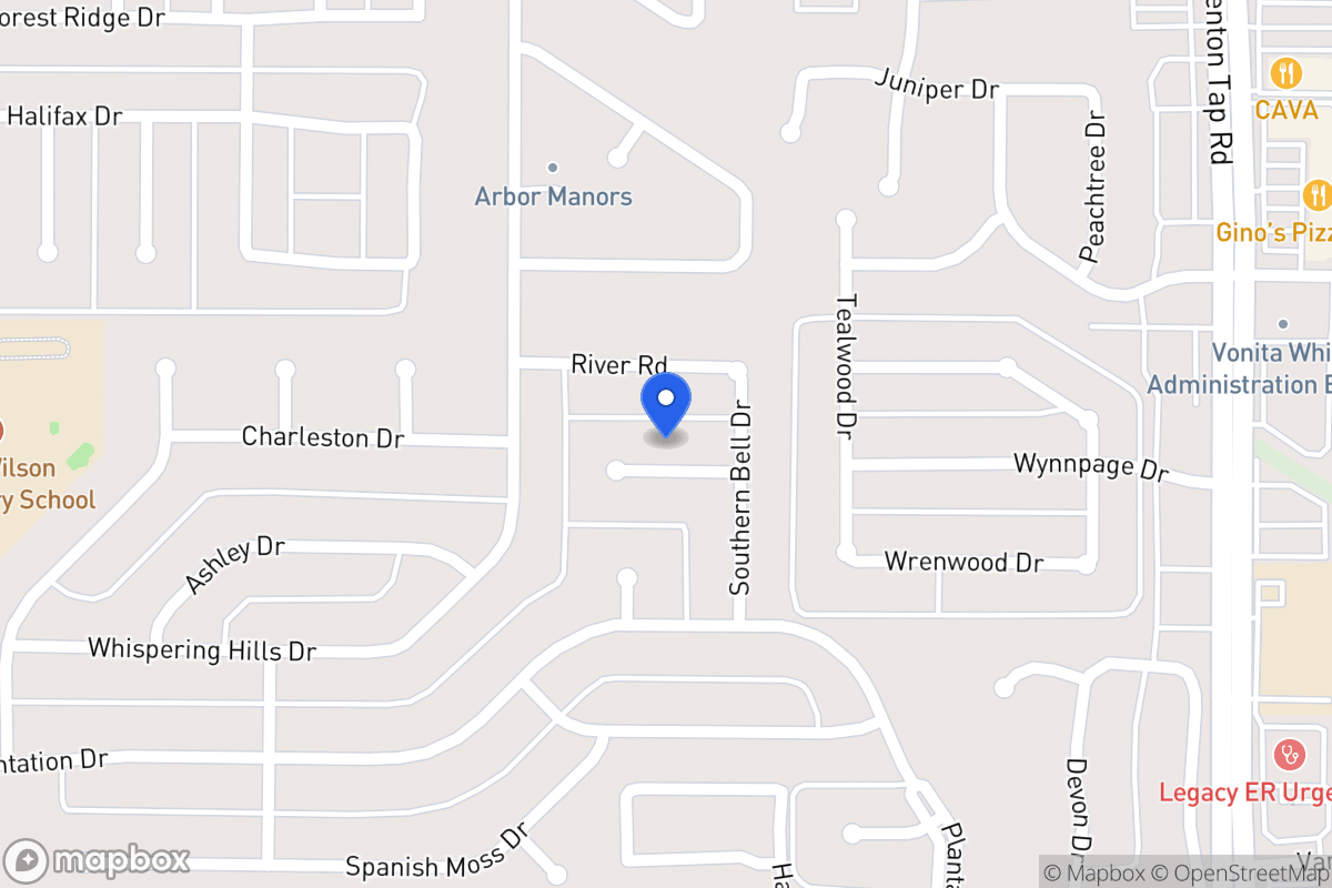 Map of 210 Carolina Ct