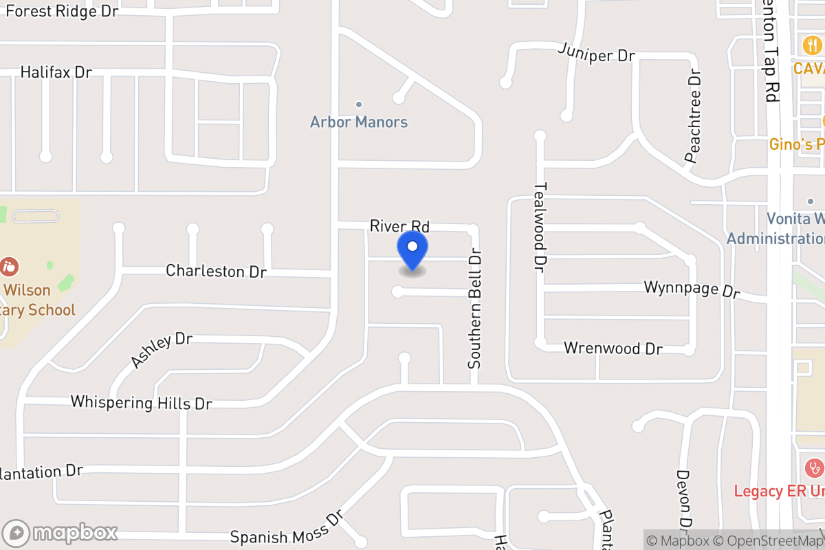 Map of 214 Carolina Ct
