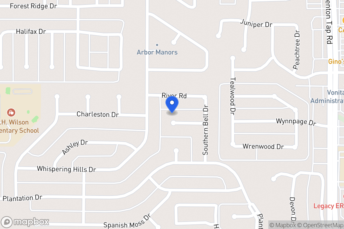 Map of 218 Carolina Ct