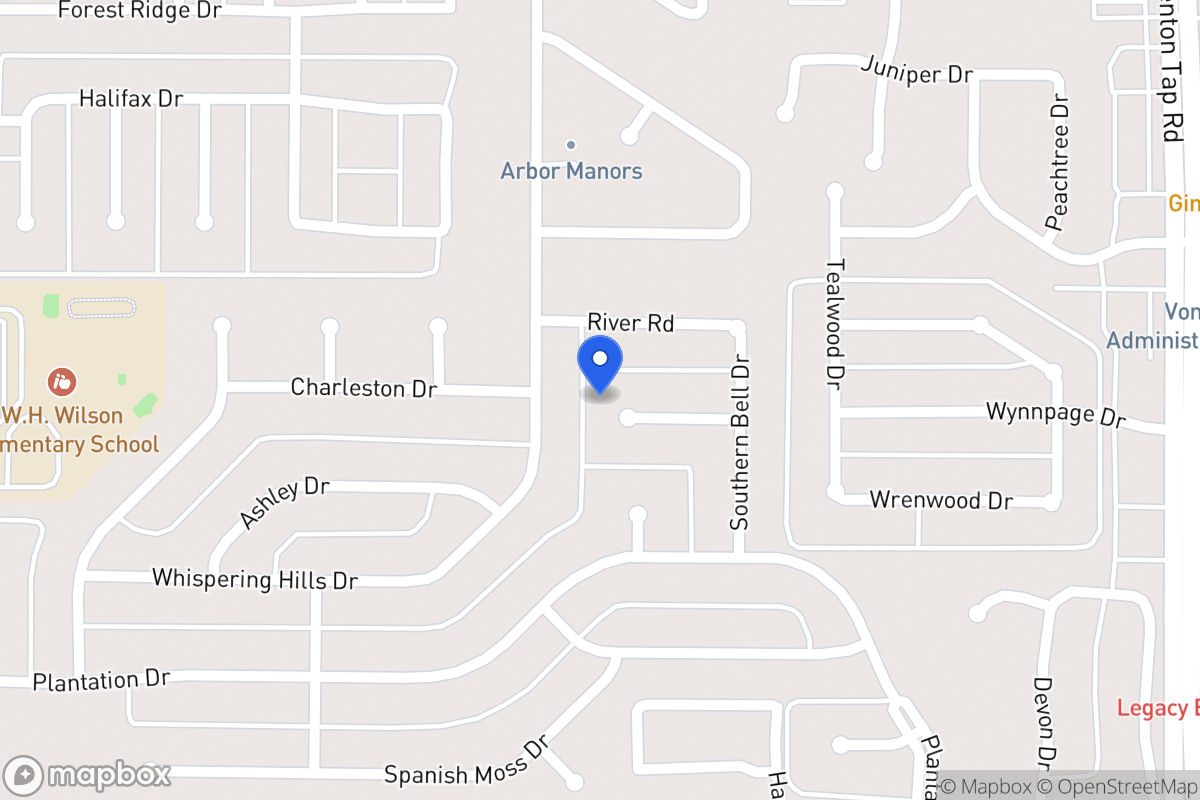 Map of 222 Carolina Ct