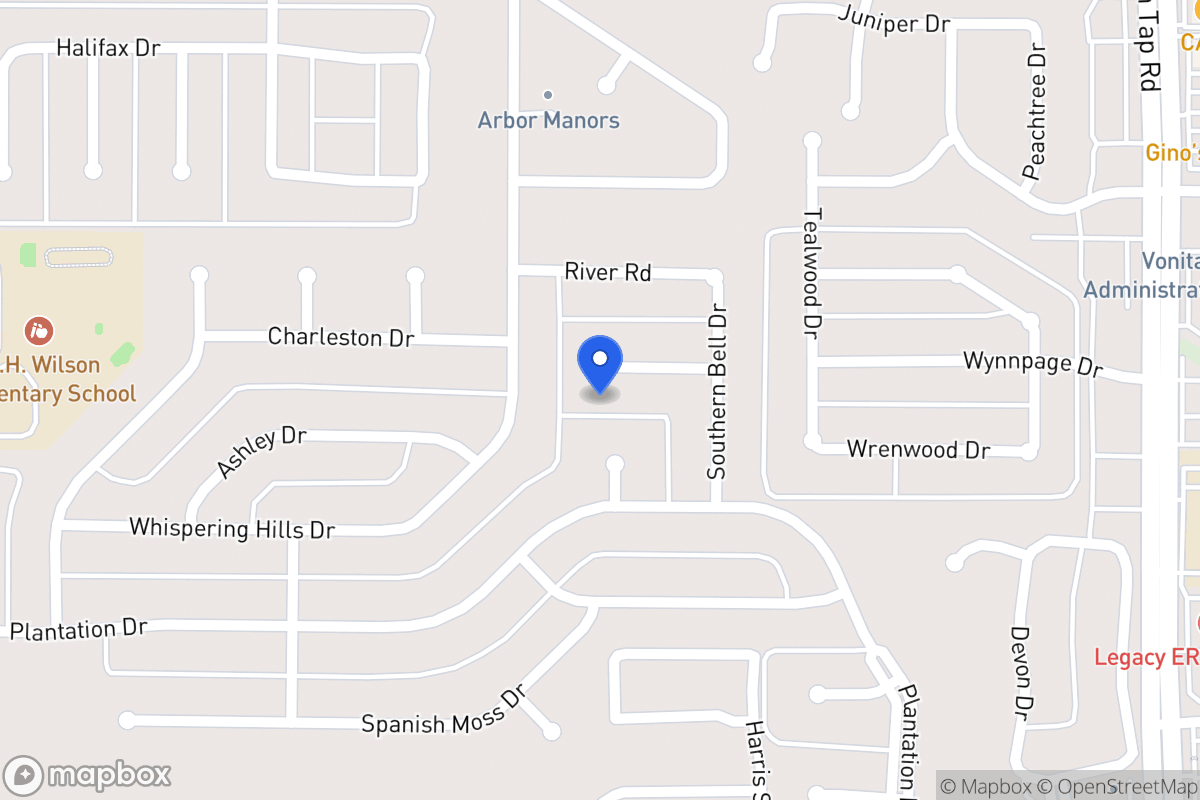 Map of 217 Carolina Ct